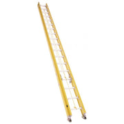 Bauer Ladders Fiberglass Extension Ladder, Yellow - 36'
