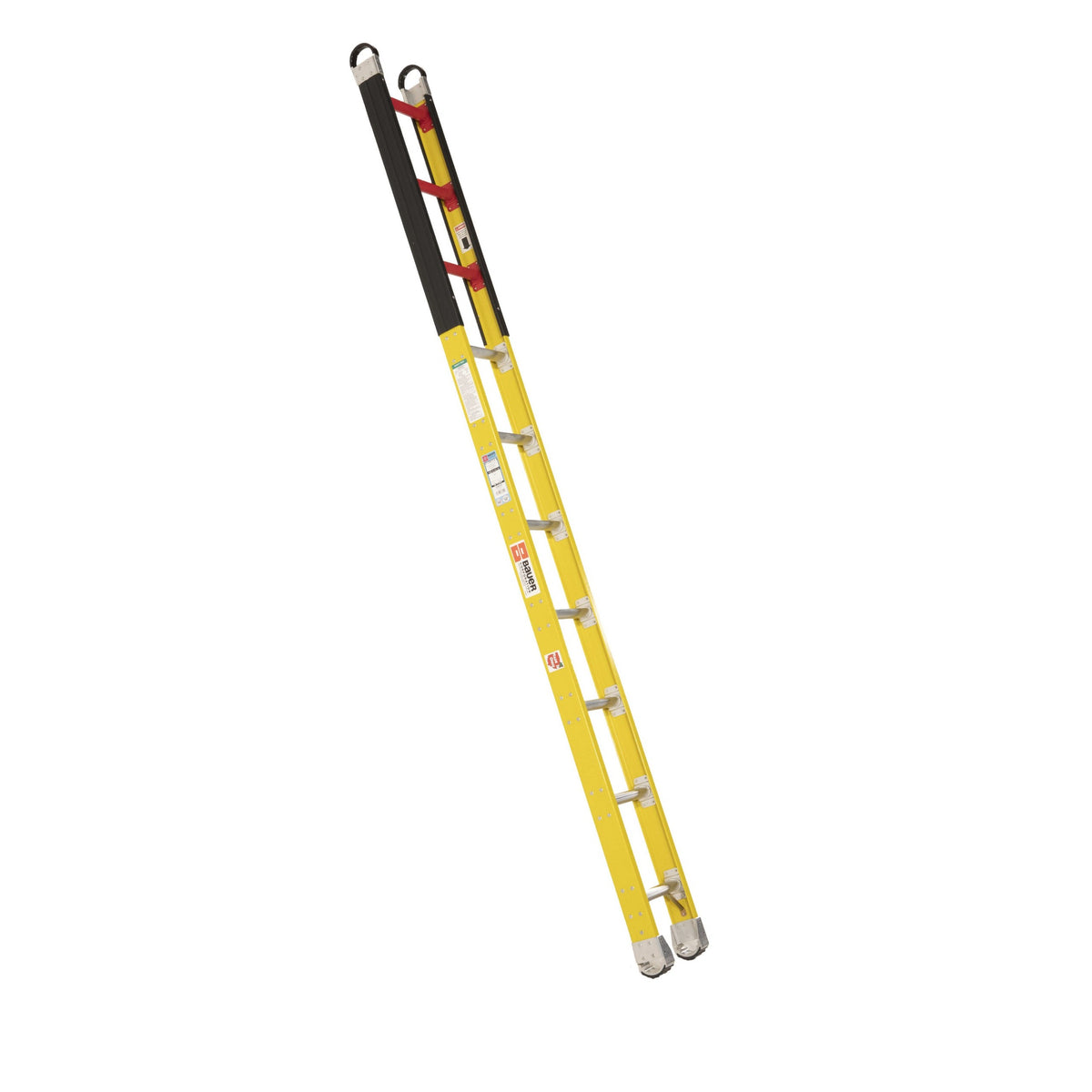 Bauer Ladders Fiberglass Ladder, Yellow - 10'