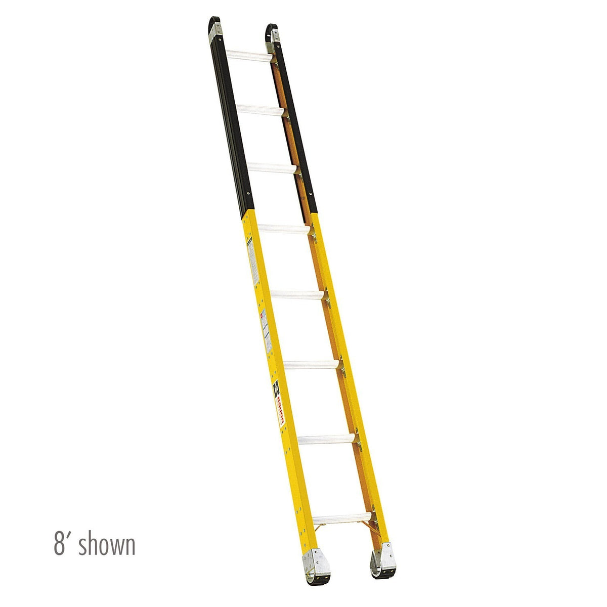 Bauer Ladders Fiberglass Ladder, Yellow - 16'