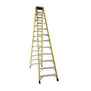 Bauer Ladders Fiberglass Step Ladder, Yellow - 12 144"