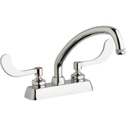 Chicago Faucet Company W4D-L9E1-317ABCP Brass Faucet - Default Title