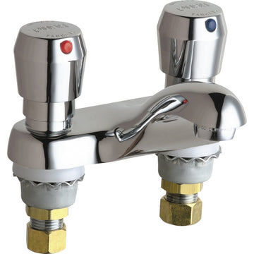 Chicago Faucet Company 802-665ABCP Brass Metering Faucet - Default Title