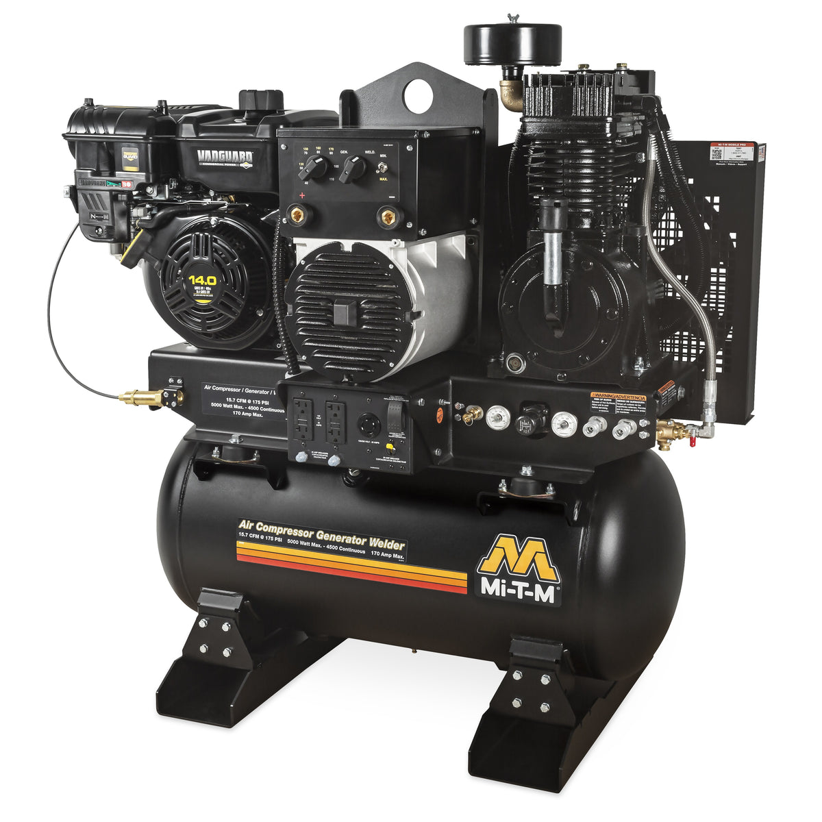 Mi-T-M Corporation AGW Steel Generator Welder, 22" x 46" - 408cc