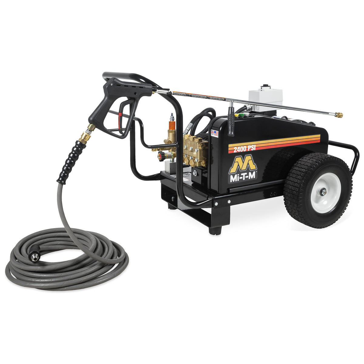 Mi-T-M Corporation CW-2405-4ME3 Steel Pressure Washer, 32 1/2" x 45 1/2", 230V - Default Title