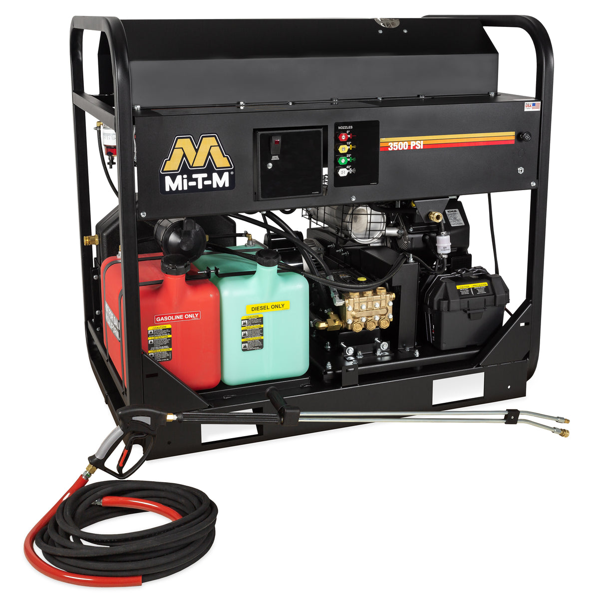 Mi-T-M Corporation HS-3506-1MGK Steel Pressure Washer, 34" x 50" - Default Title