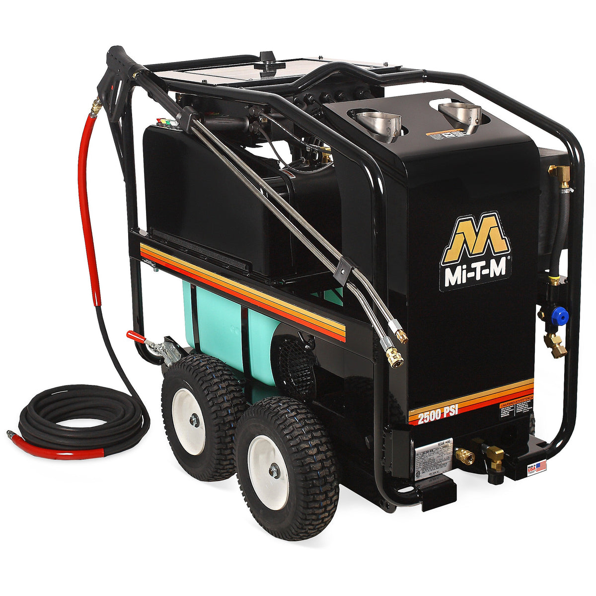 Mi-T-M Corporation HSE-2504-0M10 Steel Pressure Washer, 28" x 49 1/2", 230V - Default Title