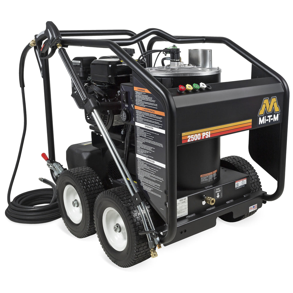 Mi-T-M Corporation HSP-2503-0MMM Steel Pressure Washer, 29 1/2" x 43" - Default Title