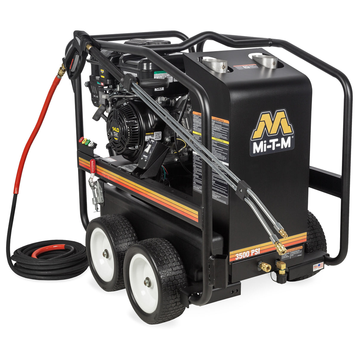 Mi-T-M Corporation HSP-3504-3MGV Steel Pressure Washer, 30" x 43" - Default Title