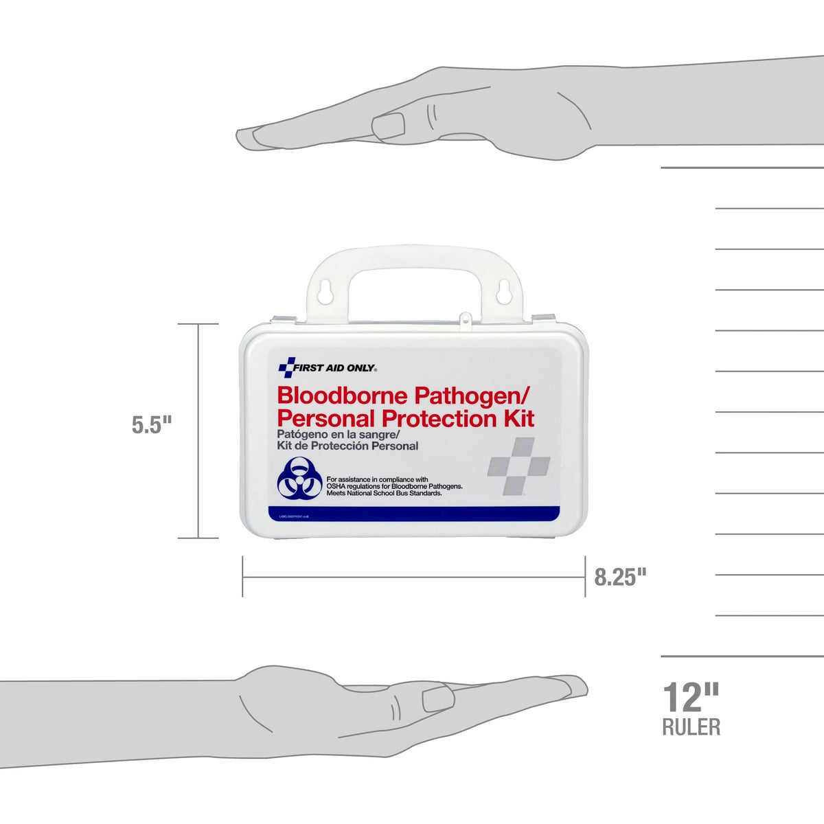 First Aid Only 3060 First Aid Kit, 8 1/4" Long, 12/Case - photo 5