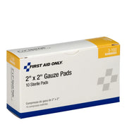 First Aid Only Gauze Sterile Pad, 2" x 2" - photo 3