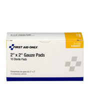 First Aid Only Gauze Sterile Pad, 2" x 2" - photo 4