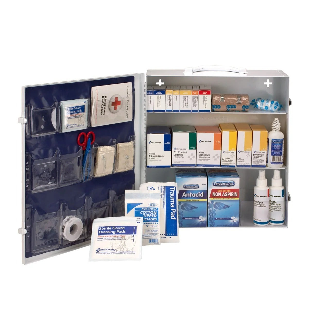 First Aid Only 91339 Metal First Aid Cabinet, 15" Wide - photo 2