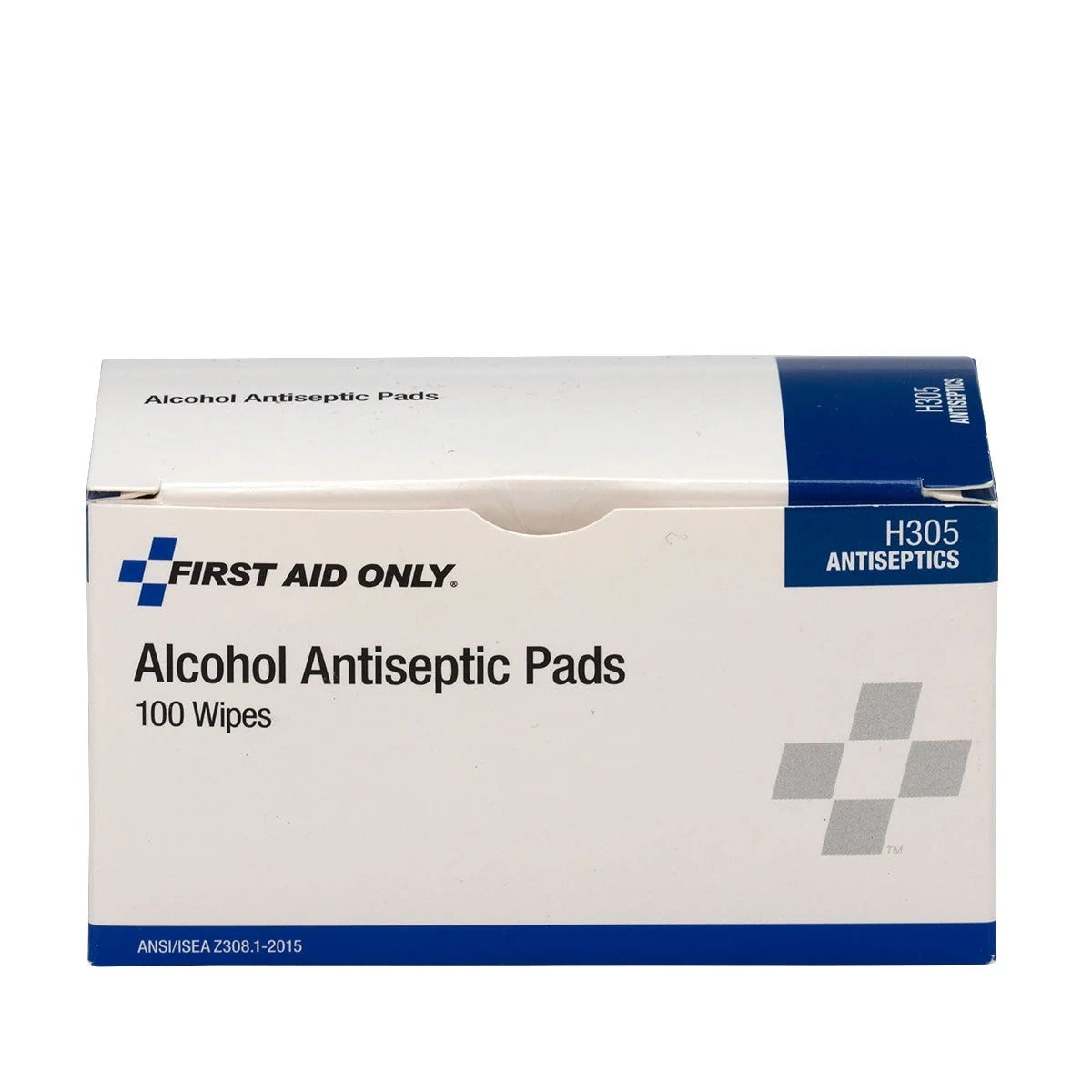 First Aid Only H305 Alcohol Antiseptic Pad, 100/Box - photo 2