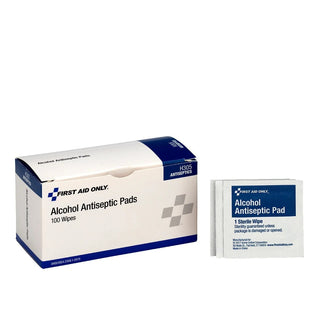First Aid Only H305 Alcohol Antiseptic Pad, 100/Box - Default Title