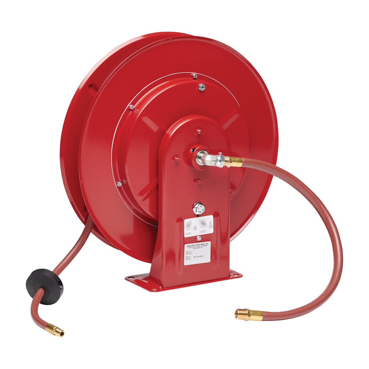 Reelcraft Industries 7850 CLP Powder Coated Steel Hose Reel, 6 7/8" x 20 1/4" - Default Title