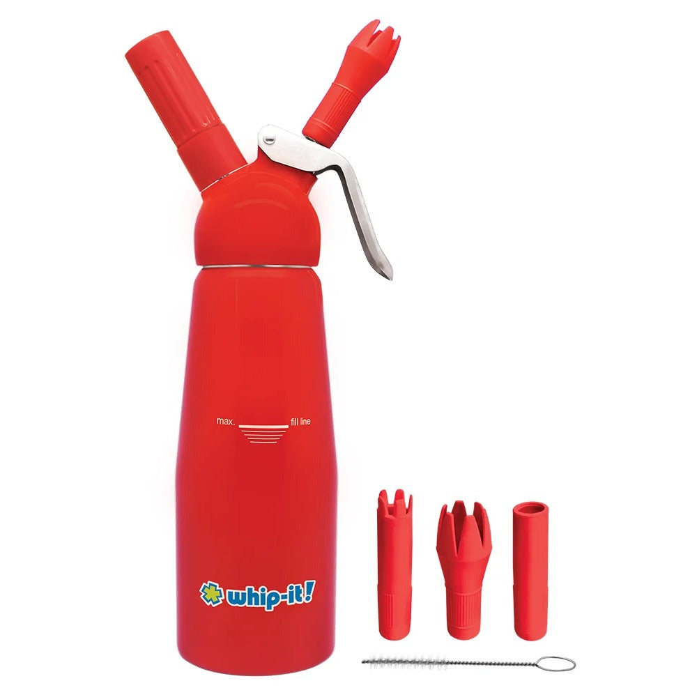Whip-It DC-Amr Armor Aluminum Whipper, 0.5 Liter - Red