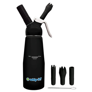 Whip-It DC-Amr Armor Aluminum Whipper, 0.5 Liter - Black