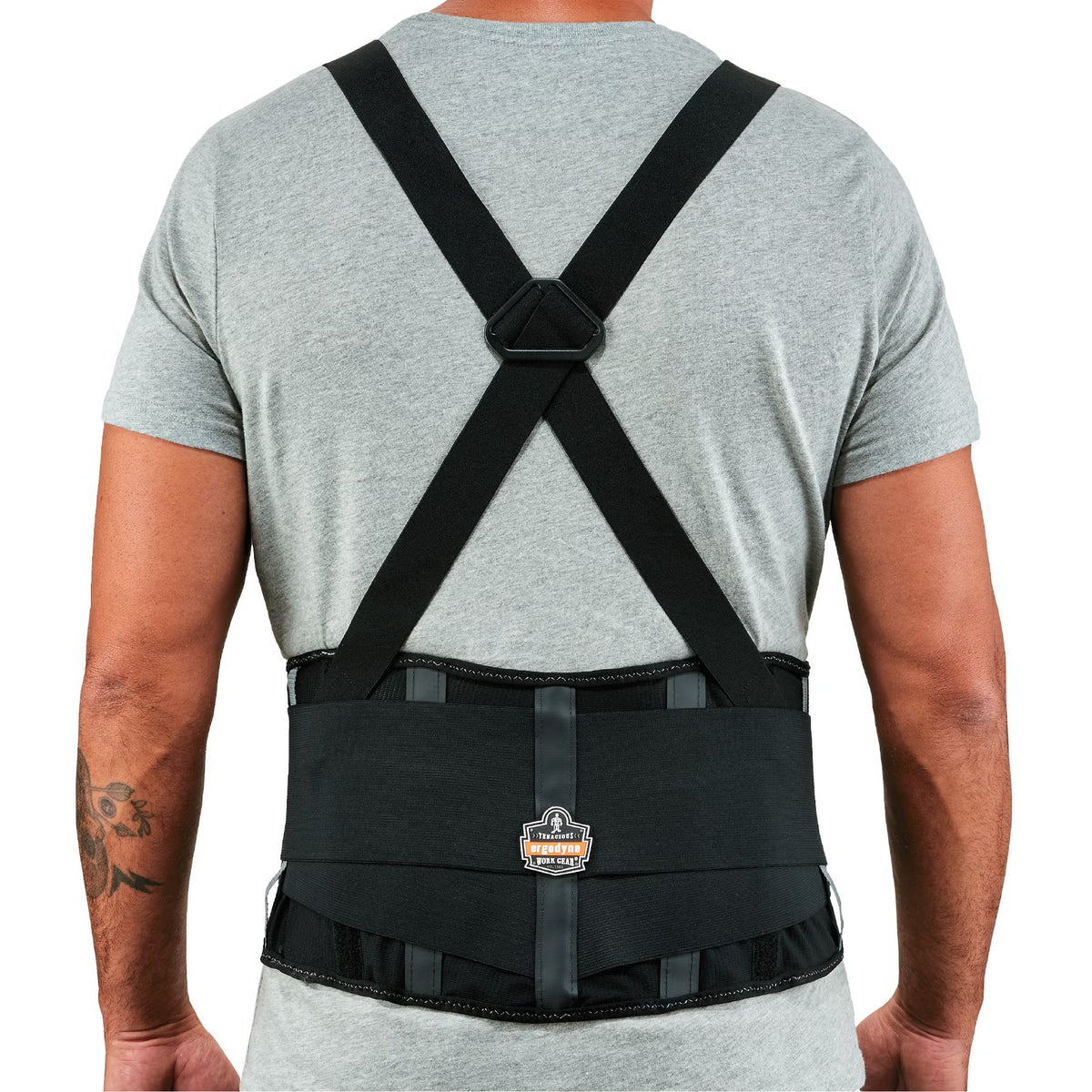 Ergodyne Spandex Support Brace, Black - 3XL