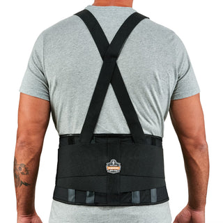 Ergodyne 11400 Back Support, One Size Fits Most, Black - Default Title