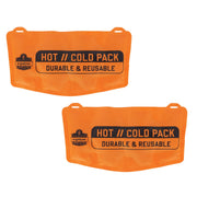 Ergodyne 12212 Gel Cold Pack, Orange, 2/Pack - Default Title