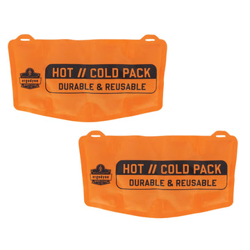 Ergodyne 12212 Gel Cold Pack, Orange, 2/Pack - Default Title