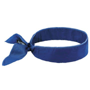 Ergodyne Cotton Cooling Bandana, One Size Fits Most - Black