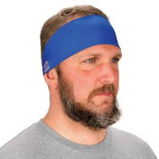 Ergodyne Cooling Headband, One Size Fits Most - Blue