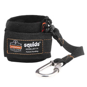 Ergodyne Lanyard, 3 lb. Capacity, Black - 3114 Carabiner
