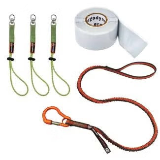 Ergodyne 19652 Tool Tethering Kit, 10 lb. Capacity - Default Title
