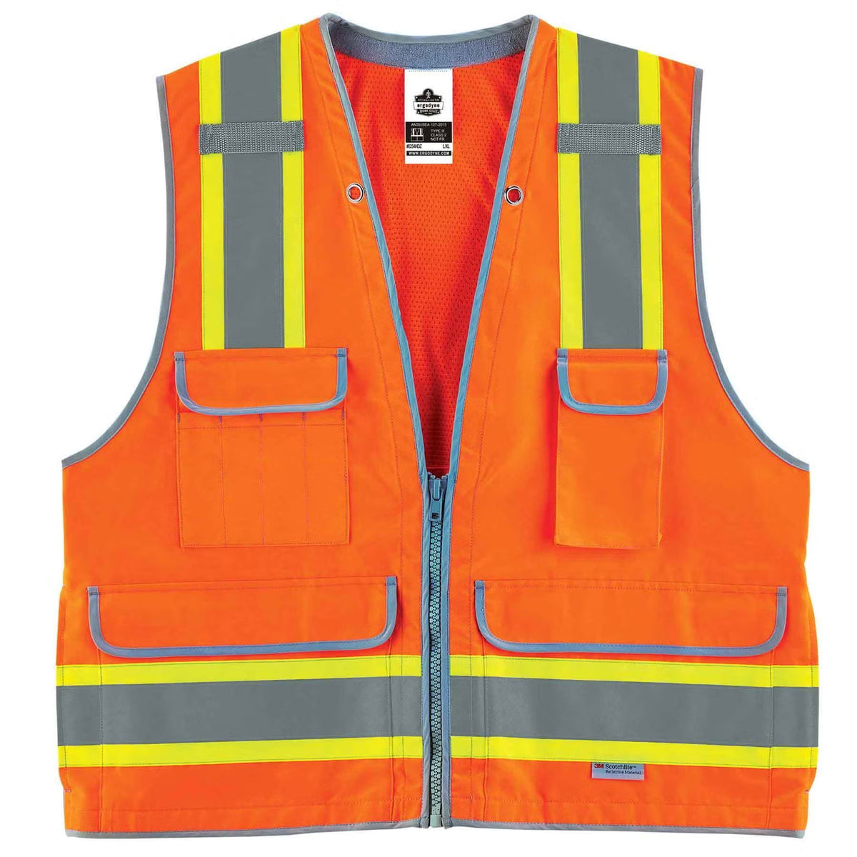 Ergodyne Vest, Orange - 2XL 3XL