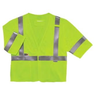 Ergodyne Vest, Green - M S