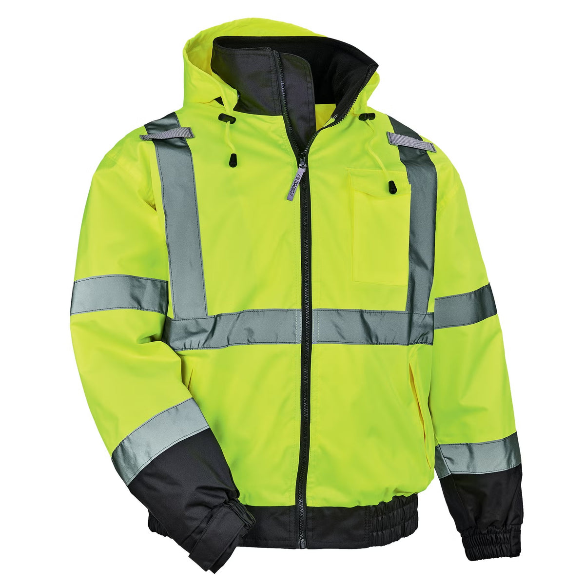 Ergodyne Bomber Jacket, Green - XL