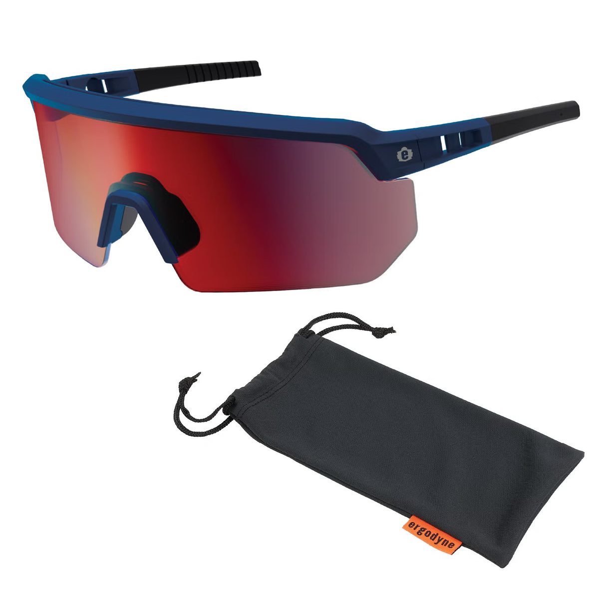 Ergodyne Safety Glass - Matte Black Orange