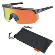 Ergodyne Safety Glass - Clear Smoke Orange