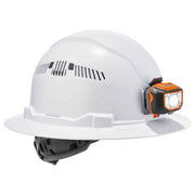 Ergodyne 60156 ABS Plastic Hard Hat, One Size Fits Most, White - Default Title