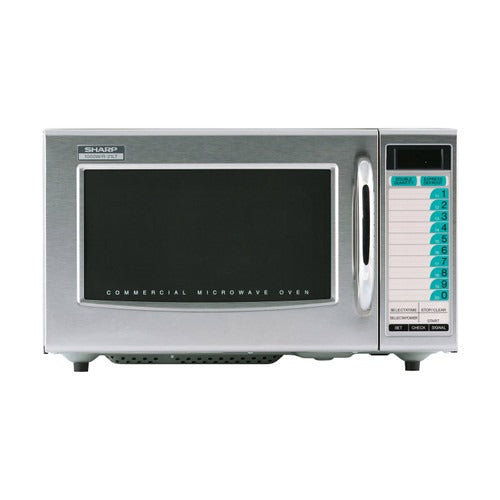 Sharp Electronics Corporation Stainless Steel Microwave, 1 cu. ft., 120V - 20