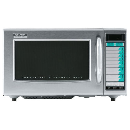 Sharp Electronics Corporation Stainless Steel Microwave, 1 cu. ft., 120V - 10