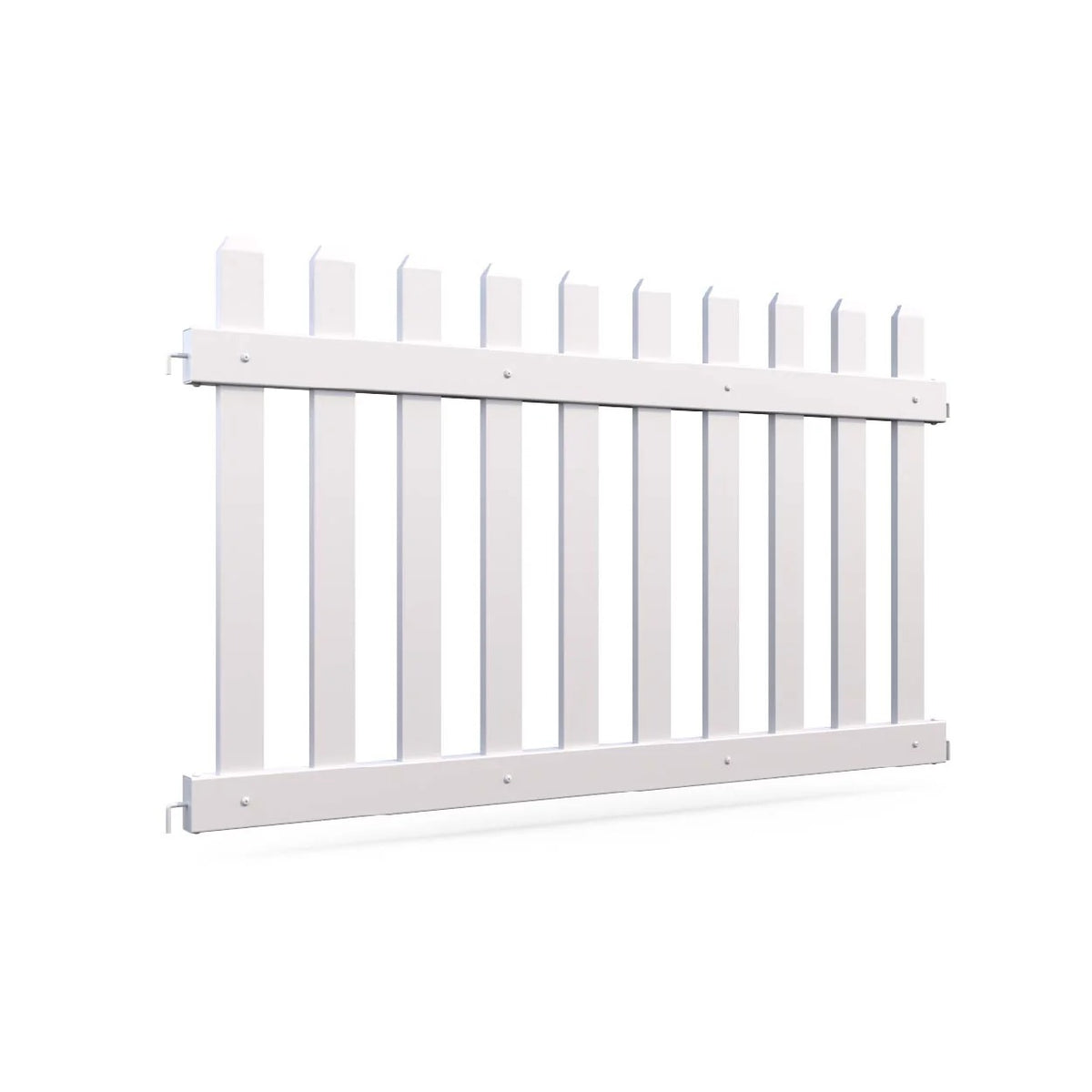 Mod-Fence Panel, 1 3/4" x 68", White - photo 3