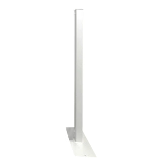Mod-Fence MPPP6FTH Post, 9 7/8" x 19 3/4", White - Default Title