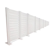 Mod-Fence Privacy Panel, 2" x 43", White - photo 8