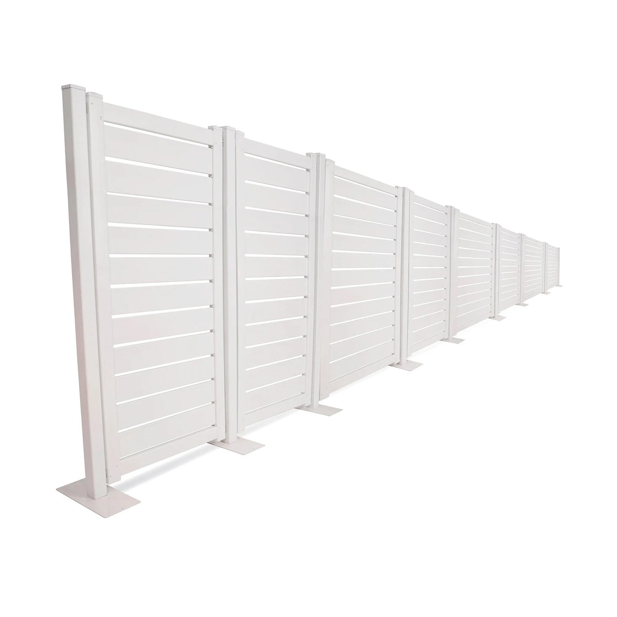 Mod-Fence Privacy Panel, 2" x 43", White - photo 8