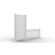 Mod-Fence Privacy Panel, 2" x 43", White - photo 9