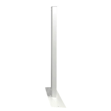 Mod-Fence MPPP8FTH Post, 9 3/4" x 19 3/4", White - Default Title