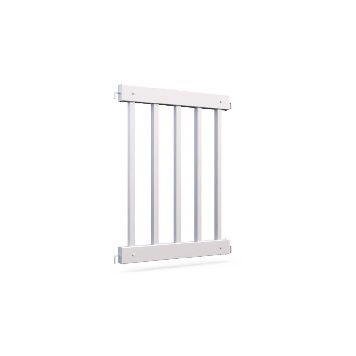 Mod-Fence MT3FT Panel, 1 3/4" x 34", White - photo 2