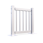 Mod-Fence MT3FT Panel, 1 3/4" x 34", White - photo 3