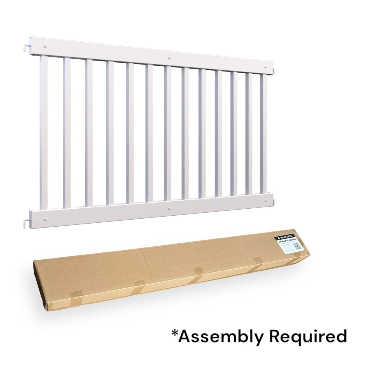 Mod-Fence Panel, 1 3/4" x 68", White - photo 5