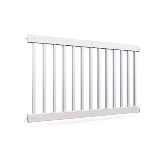 Mod-Fence Panel, 1 3/4" x 68", White - 38"
