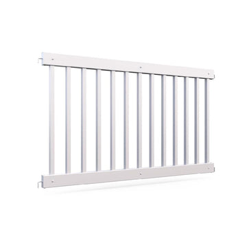 Mod-Fence Panel, 1 3/4" x 68", White - 38"