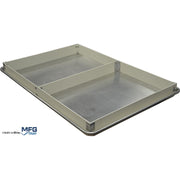 MFG Tray Fiberglass Divided Lengthwise, Full Size - 2"