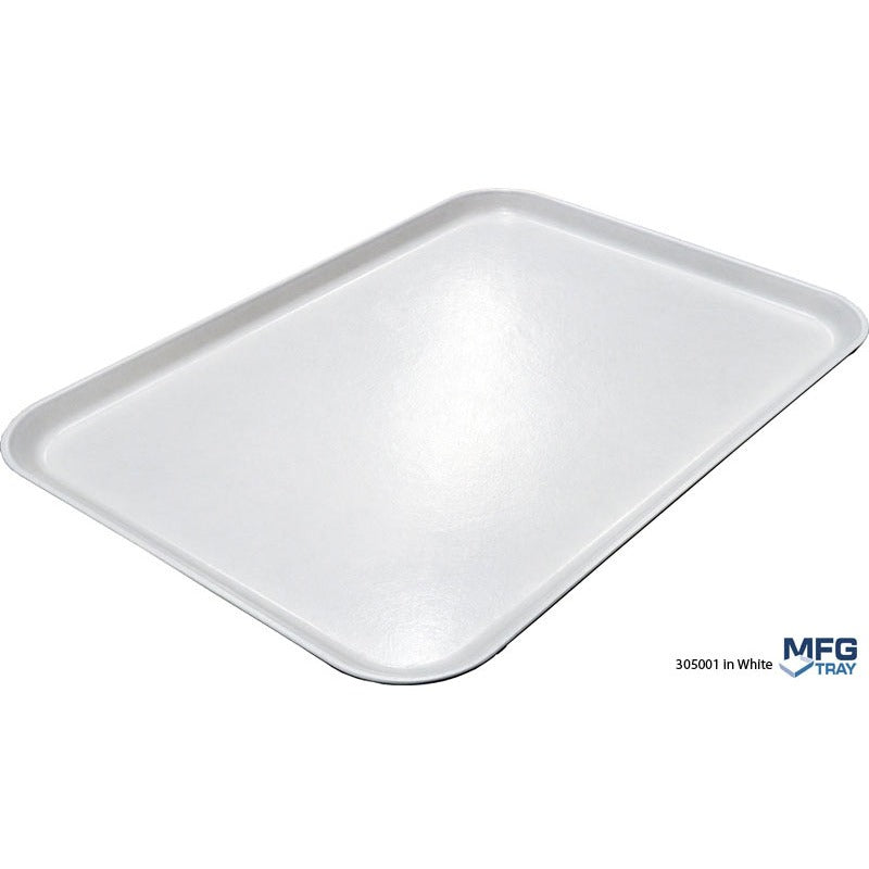 MFG Tray Fiberglass Cafeteria Tray, 16" x 22", 12/Pack - Burgundy